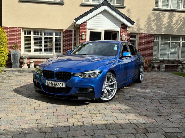 BMW 3-Series Saloon, Petrol Plug-in Hybrid, 2017, Blue