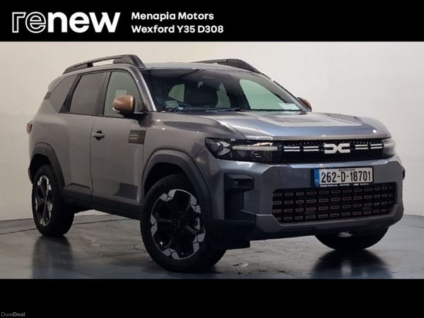 Dacia Bigster SUV, Petrol Hybrid, 2026, Grey
