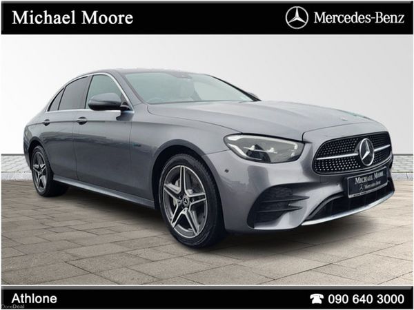 Mercedes-Benz E-Class Saloon, Diesel Plug-in Hybrid, 2021, Grey