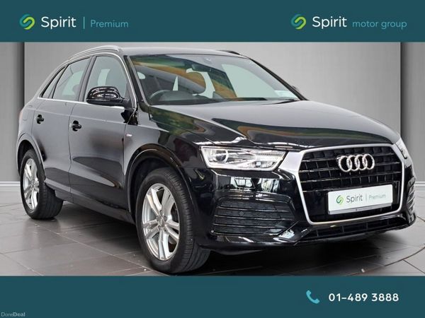 Audi Q3 SUV, Petrol, 2016, Black
