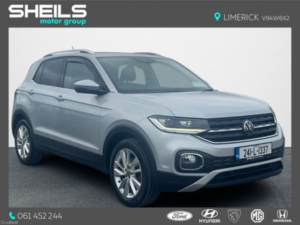 Volkswagen T-Cross Estate, Petrol, 2024, Grey