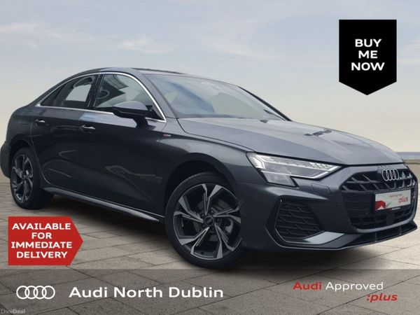 Audi A3 Saloon, Petrol, 2026, Grey