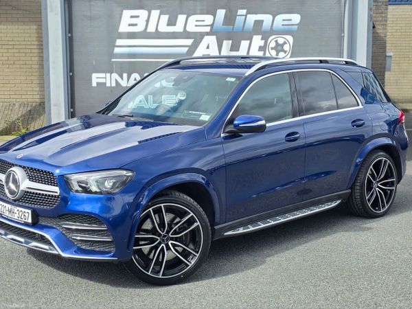 Mercedes-Benz GLE SUV, Diesel Plug-in Hybrid, 2022, Blue