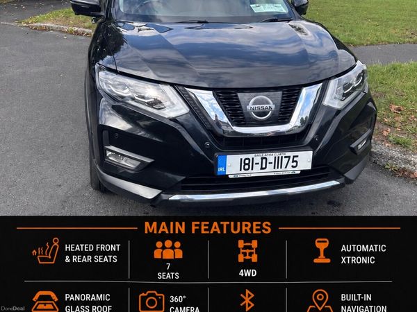 Nissan X-Trail SUV, Diesel, 2018, Black