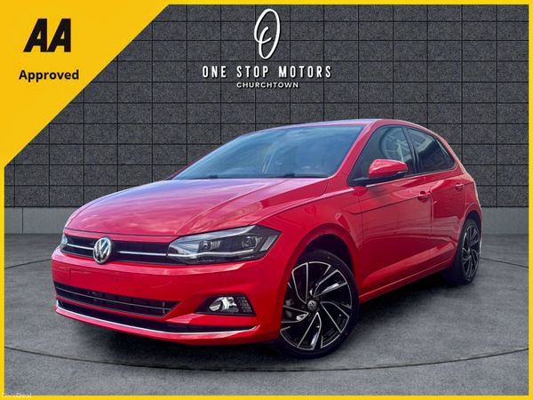 Volkswagen Polo Hatchback, Petrol, 2019, Red