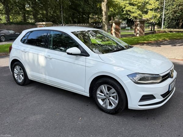 Volkswagen Polo Hatchback, Petrol, 2019, White
