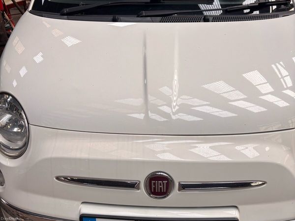 Fiat 500 Hatchback, Petrol, 2013, White