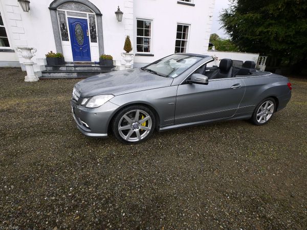 Mercedes-Benz E-Class Convertible, Diesel, 2011, Silver