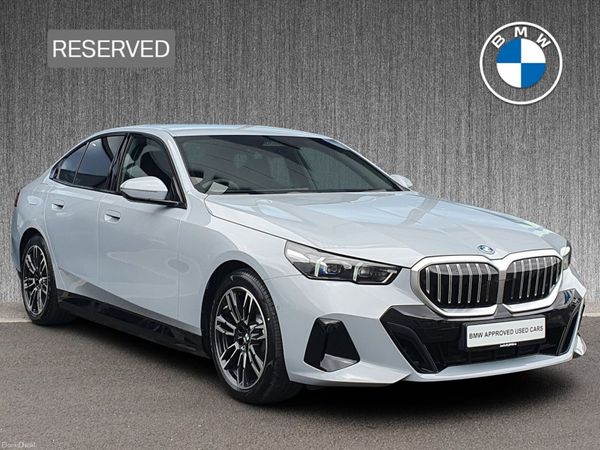 BMW 5-Series Saloon, Petrol Plug-in Hybrid, 2026, Grey