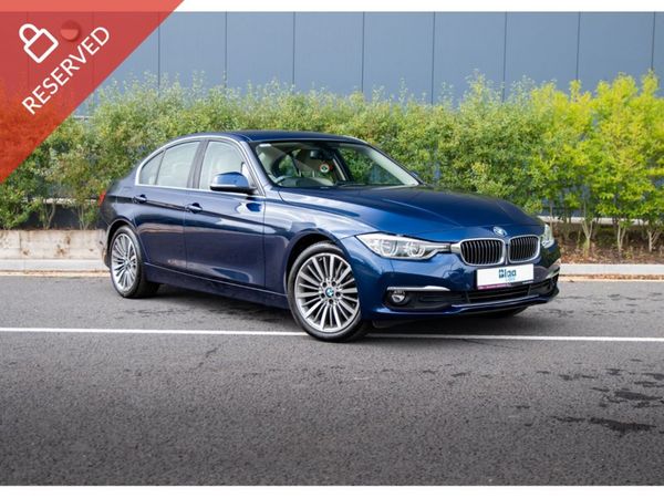 BMW 3-Series Saloon, Diesel, 2017, Blue