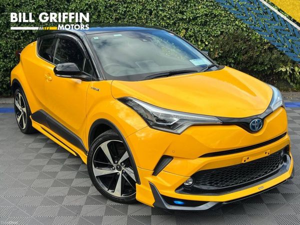 Toyota C-HR SUV, Petrol Hybrid, 2018, Orange