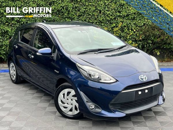 Toyota Aqua Hatchback, Petrol Hybrid, 2018, Blue