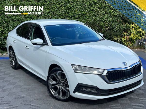 Skoda Octavia Saloon, Petrol Plug-in Hybrid, 2023, White