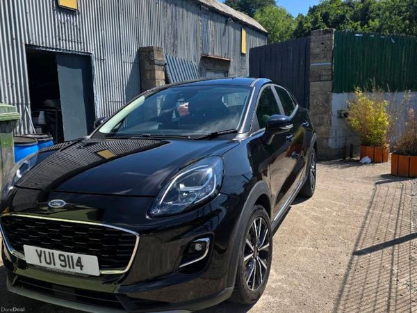 Ford Puma SUV, Petrol Hybrid, 2023, Black