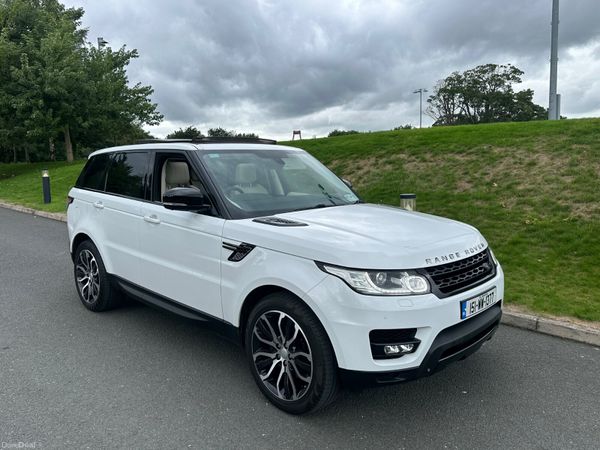Land Rover Range Rover Sport SUV, Diesel, 2015, White