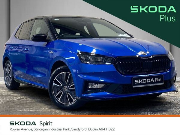 Skoda Fabia Hatchback, Petrol, 2023, Blue