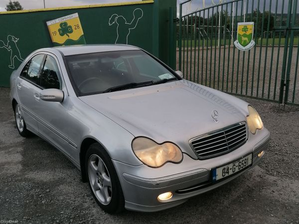 Mercedes-Benz C-Class Saloon, Petrol, 2004, Silver