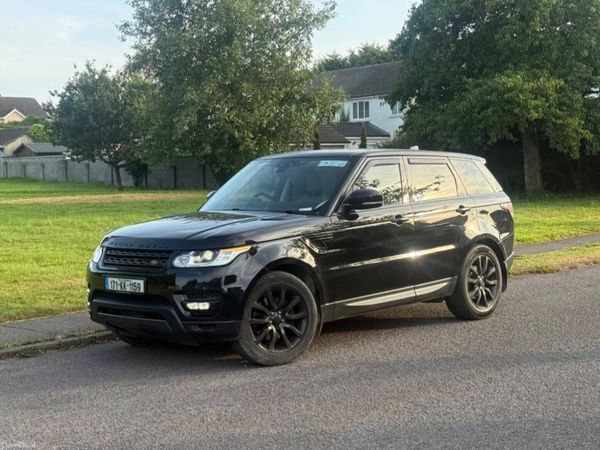 Land Rover Range Rover Sport SUV, Diesel, 2017, Black