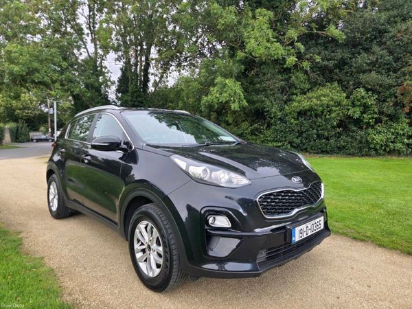 Kia Sportage SUV, Diesel, 2019, Black