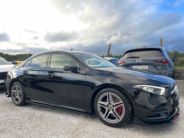 Mercedes-Benz A-Class Saloon, Petrol, 2021, Black