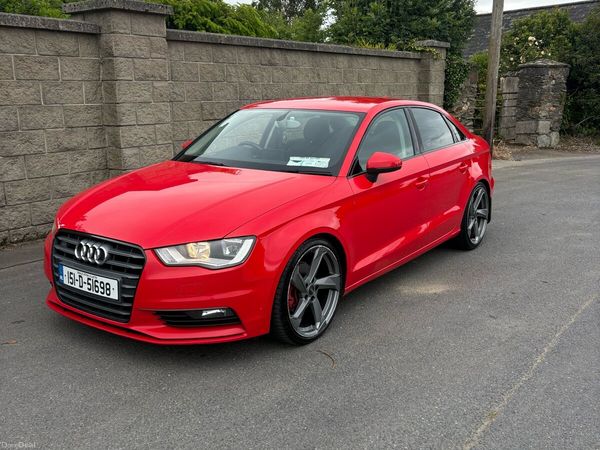 Audi A3 Saloon, Diesel, 2015, Red