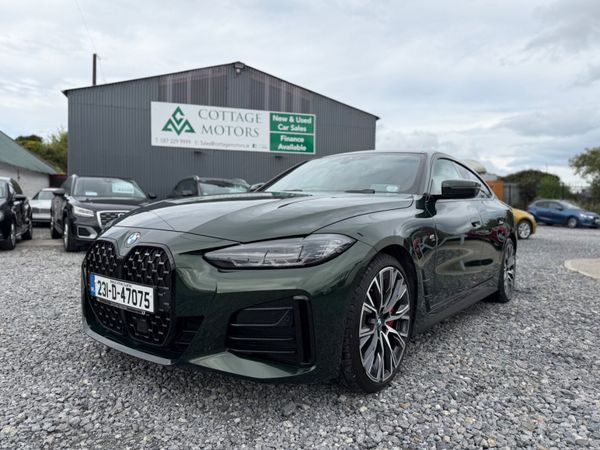 BMW 4-Series Coupe, Petrol, 2023, Green