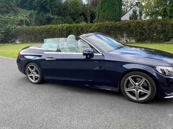Mercedes-Benz C-Class Convertible, Diesel, 2017, Blue