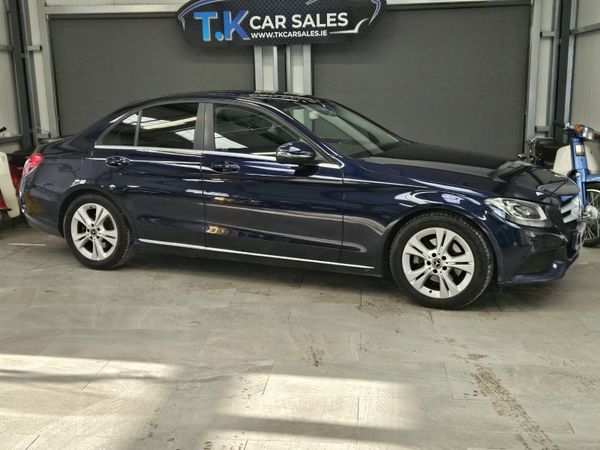 Mercedes-Benz C-Class Saloon, Diesel, 2018, Blue