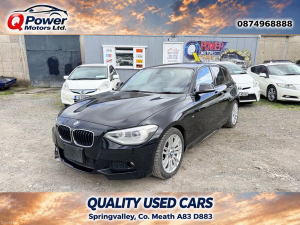 BMW 1-Series Hatchback, Petrol, 2014, Black