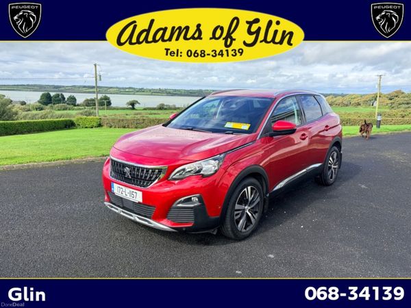 Peugeot 3008 SUV, Diesel, 2017, Red