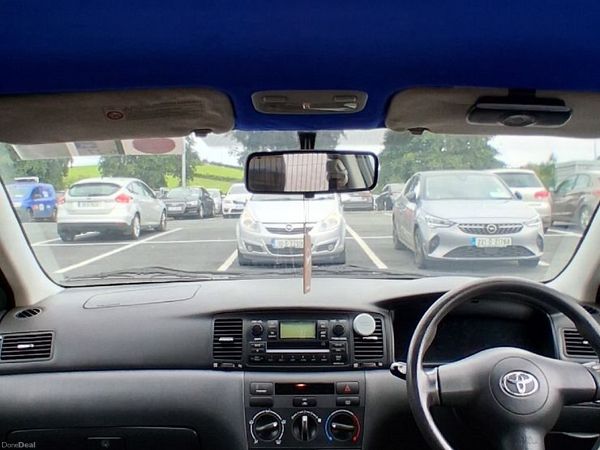 Toyota Corolla Saloon, Petrol, 2005, Blue