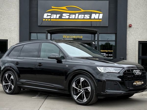 Audi Q7 SUV, Diesel Hybrid, 2023, Black