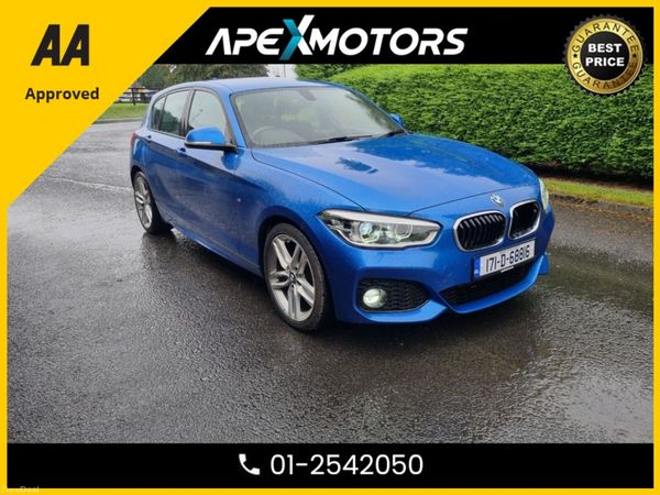 BMW 1-Series Hatchback, Diesel, 2017, Blue