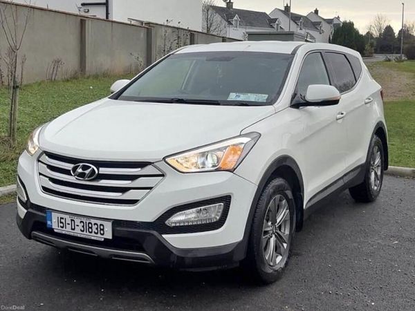 Hyundai Santa Fe SUV, Diesel, 2015, White