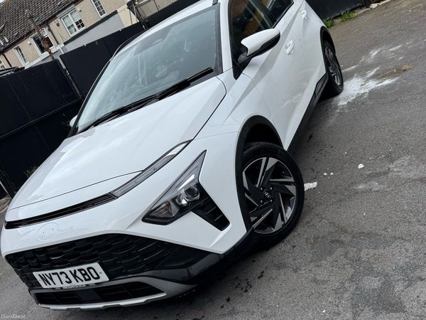 Hyundai Bayon SUV, Petrol Hybrid, 2024, White