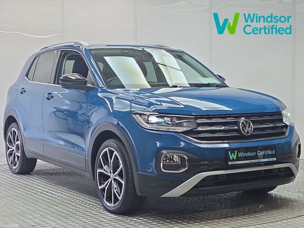 Volkswagen T-Cross SUV, Petrol, 2020, Blue