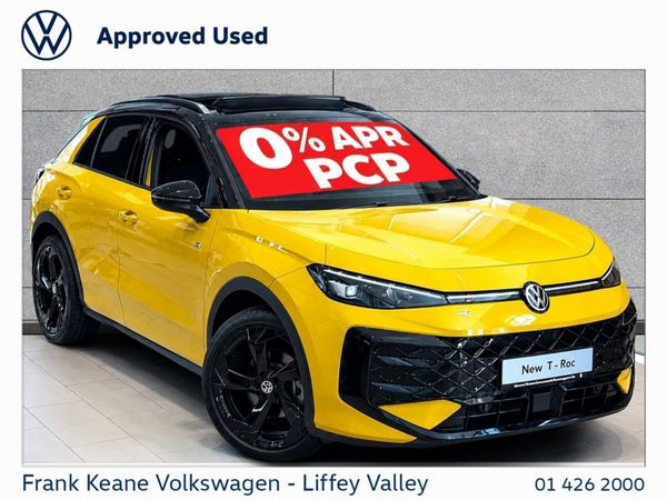 Volkswagen T-Roc SUV, Petrol Hybrid, 2026, Yellow