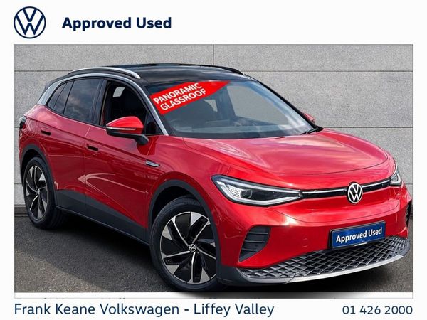 Volkswagen ID.4 SUV, Electric, 2023, Red