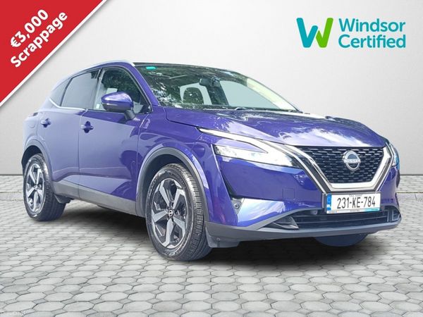 Nissan Qashqai MPV, Petrol, 2023, Navy