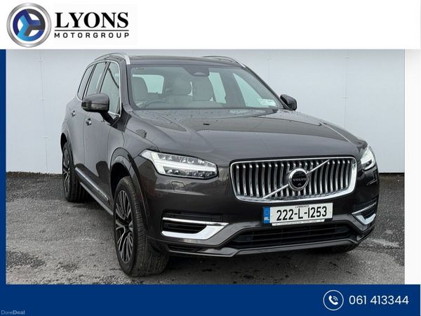 Volvo XC90 SUV, Petrol Plug-in Hybrid, 2022, Grey