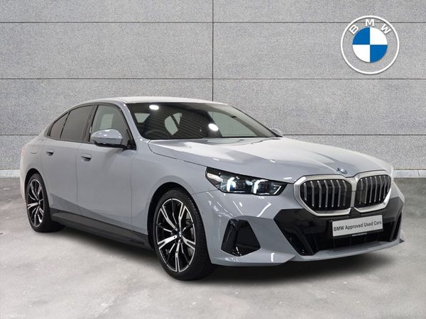 BMW 5-Series Saloon, Petrol Hybrid, 2026, Grey