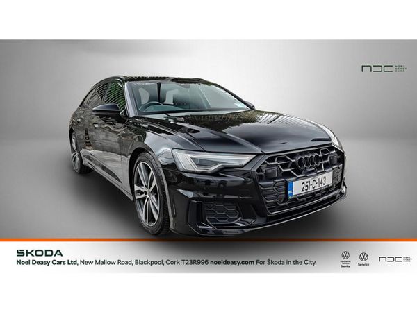 Audi A6 Estate, Diesel, 2025, Black