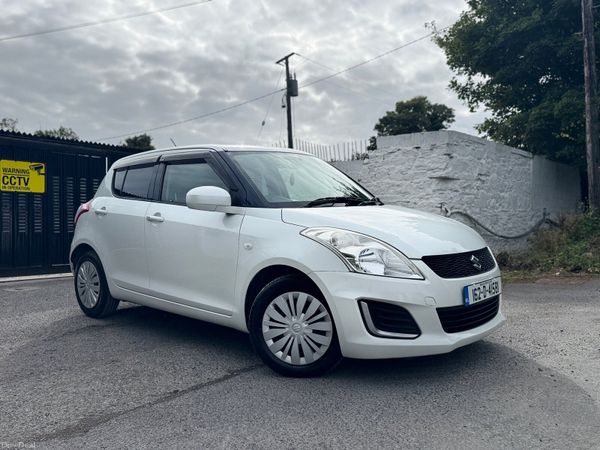 Suzuki Swift Hatchback, Petrol, 2016, White