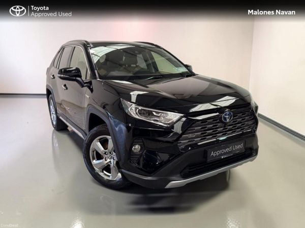 Toyota RAV4 SUV, Petrol Hybrid, 2021, Black