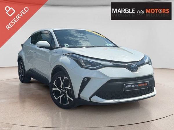 Toyota C-HR Hatchback, Petrol Hybrid, 2020, White
