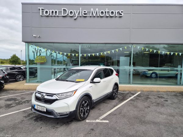 Honda CR-V SUV, Petrol Hybrid, 2019, White