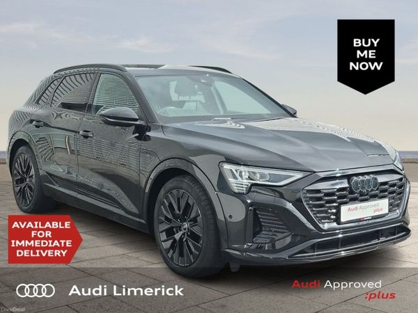 Audi Q8 e-tron SUV, Electric, 2024, Black