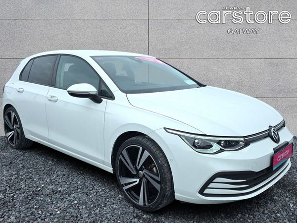 Volkswagen Golf Hatchback, Petrol Hybrid, 2022, White