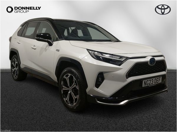 Toyota RAV4 Estate, Petrol Hybrid, 2023, White