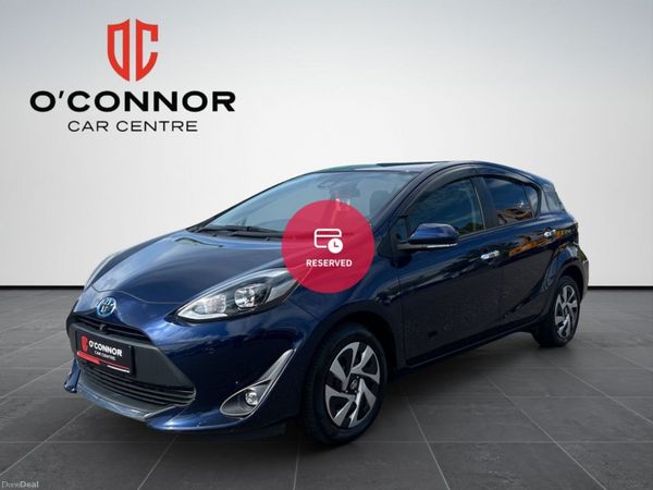Toyota Aqua Hatchback, Petrol Hybrid, 2021, Blue